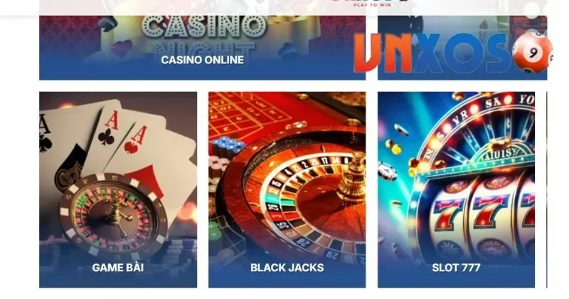 Giao diện sảnh game bài VNXOSO hấp dẫn